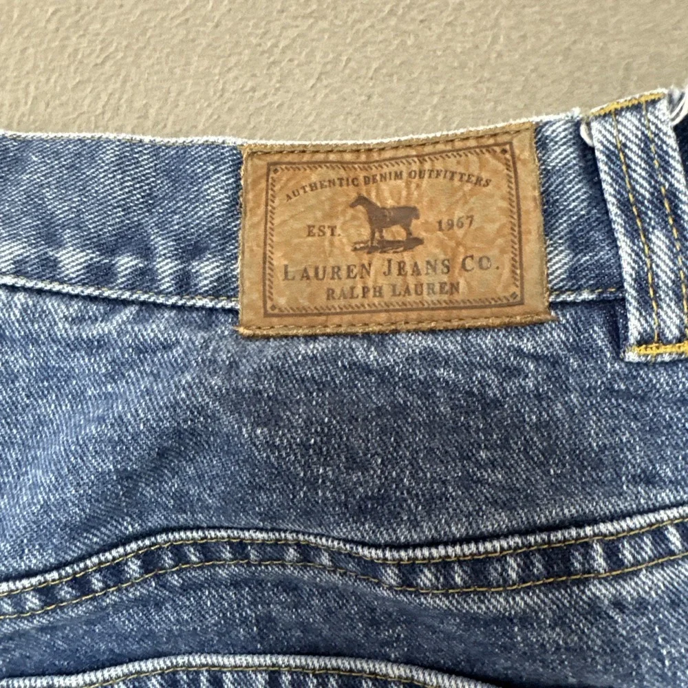 Vintage Lauren Ralph Lauren Jeans Womens Size 14W (32x29) Straight High Rise Mom